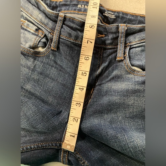 Old Navy Size 2 High Rise Rockstar Skinny Stretch Medium Wash Denim Jeans - Picture 8 of 11